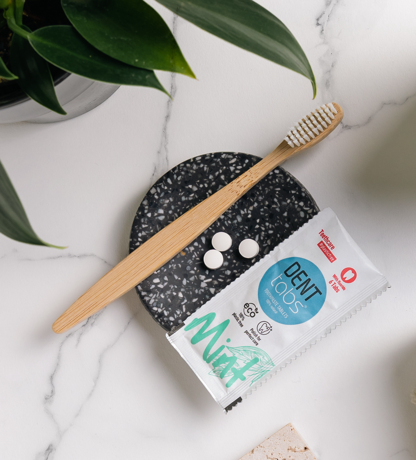 DENTtab Toothpaste Tablets - With Fluoride DENTtabs