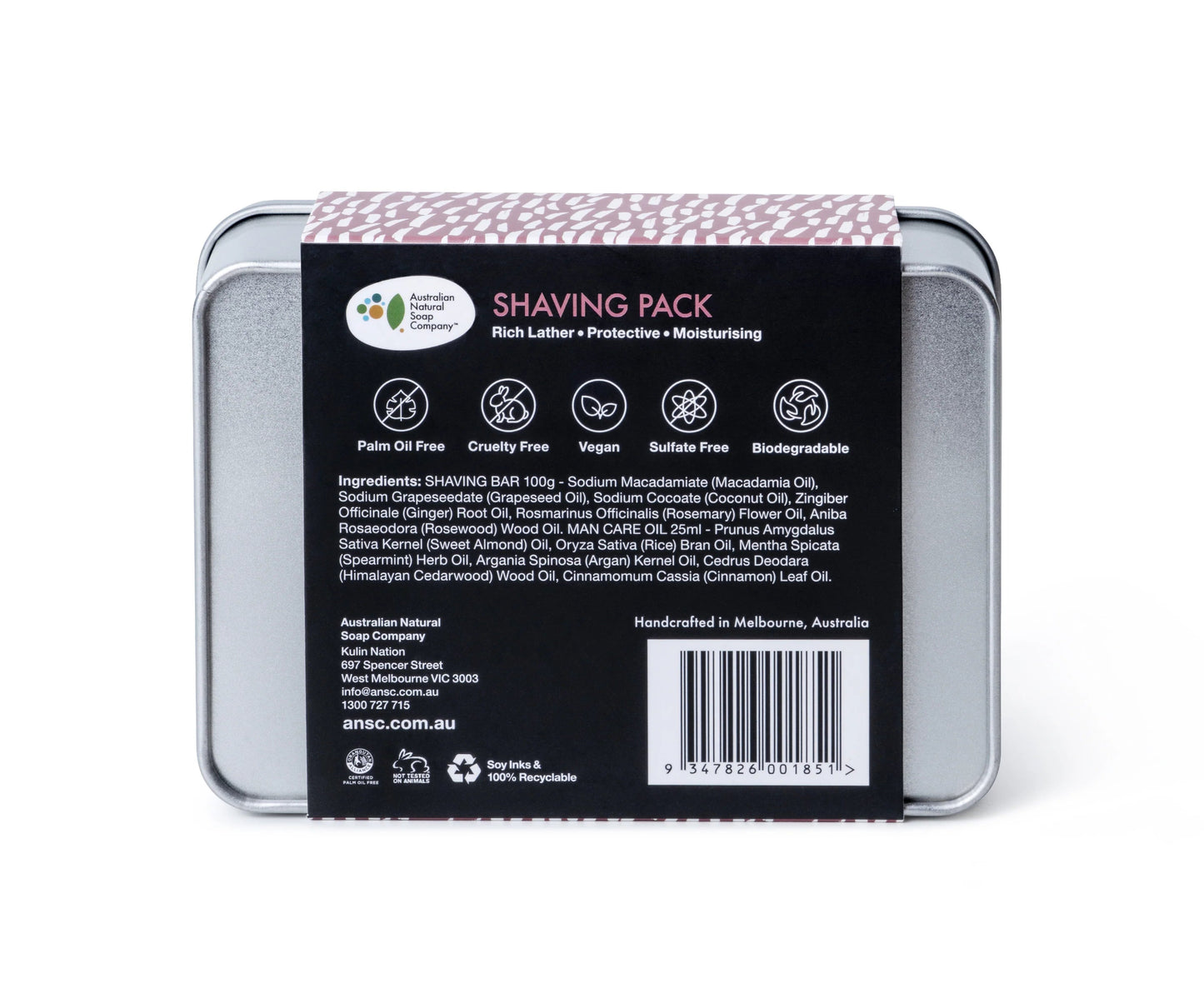 Soap - Shaving Pack - Eco Patch