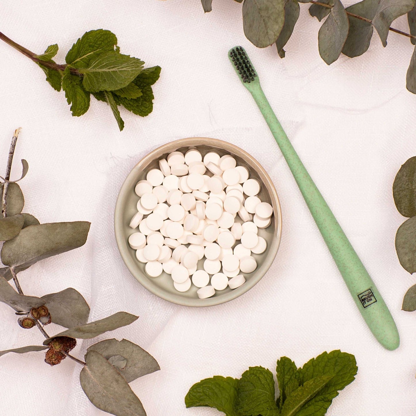 DENTtab Toothpaste Tablets - Fluoride Free - Eco PatchDental