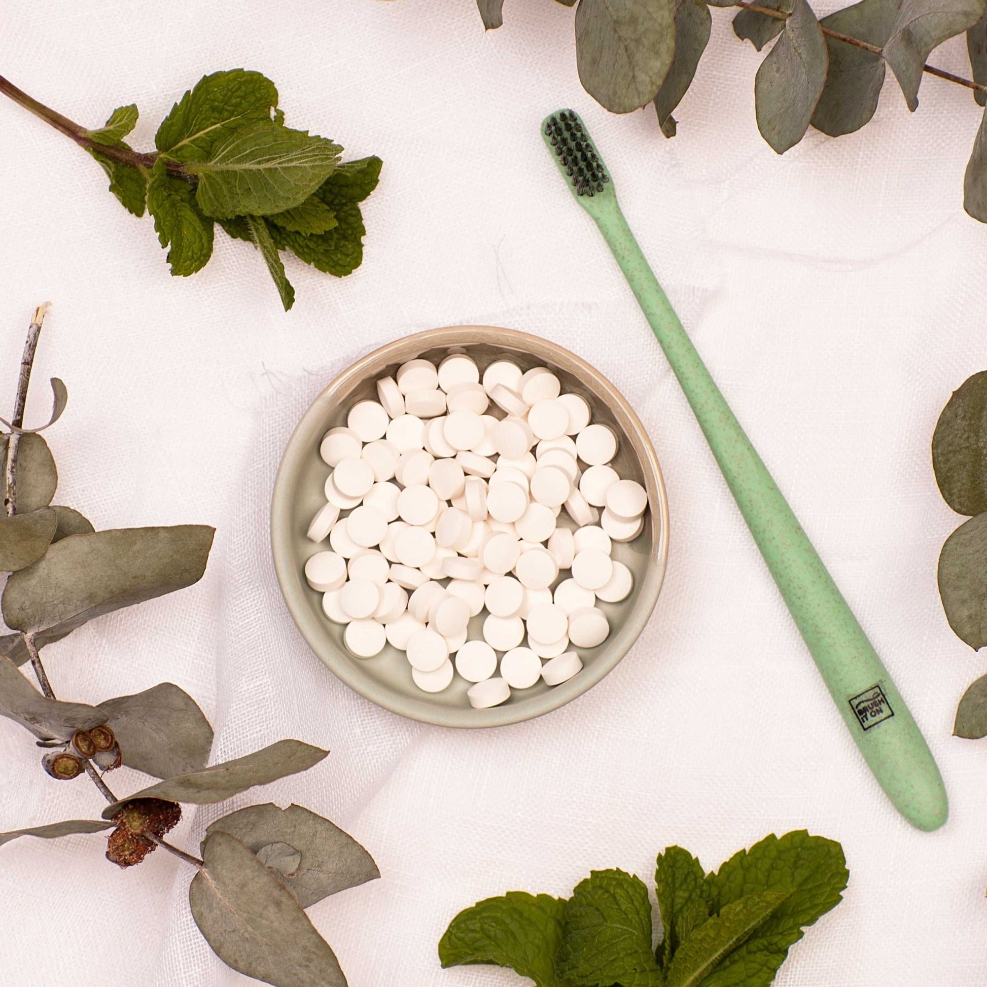 DENTtab Toothpaste Tablets - Fluoride Free - Eco PatchDental