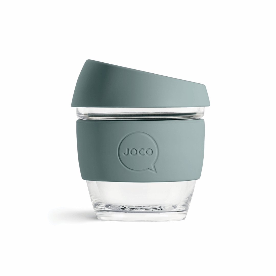 Glass Cup - Reusable - 8oz Joco - Eco Patch