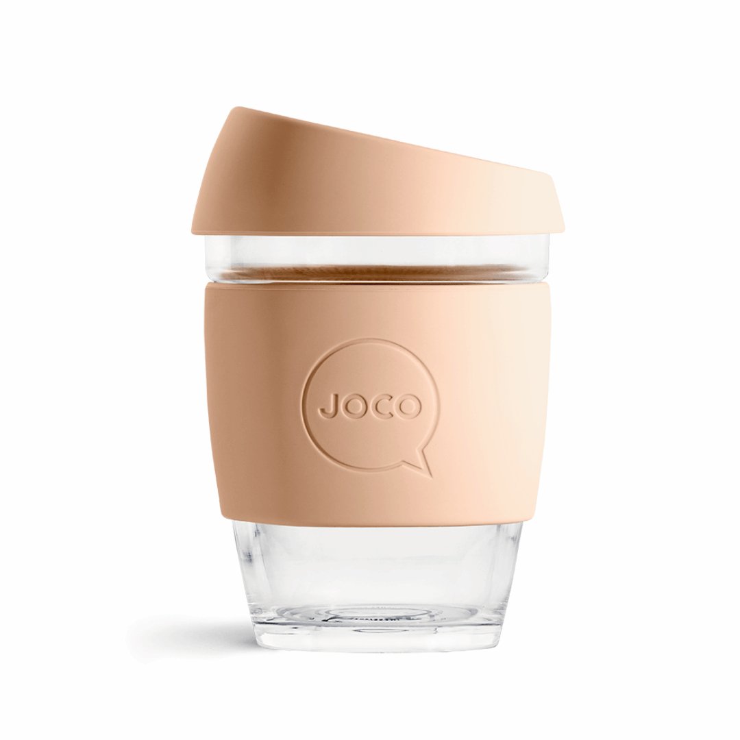 Glass Mug - Reusable - 12oz Joco - Eco Patch