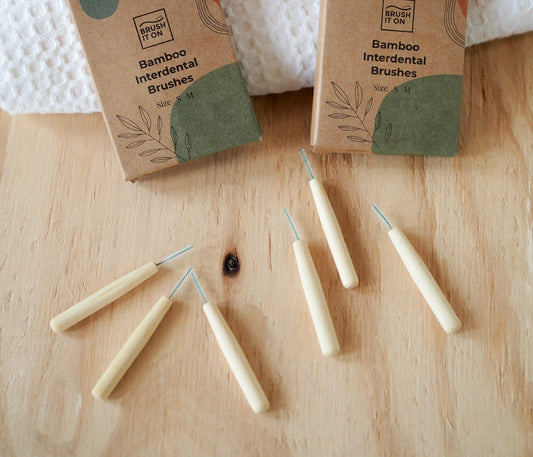 Interdental Brushes - Bamboo - Eco Patch Size M and S